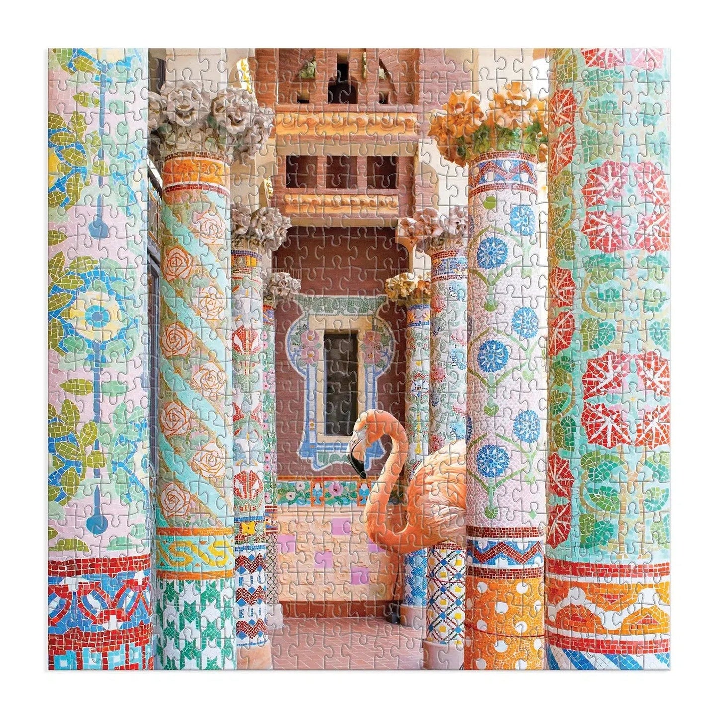 Mosaic Hall 500 Piece Jigsaw Puzzle Galison