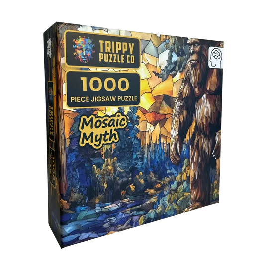 Mosaic Myth 1000 Piece Jigsaw Puzzle Trippy
