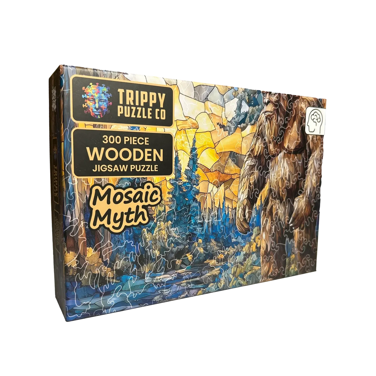 Mosaic Myth 300 Piece Wooden Jigsaw Puzzle Trippy