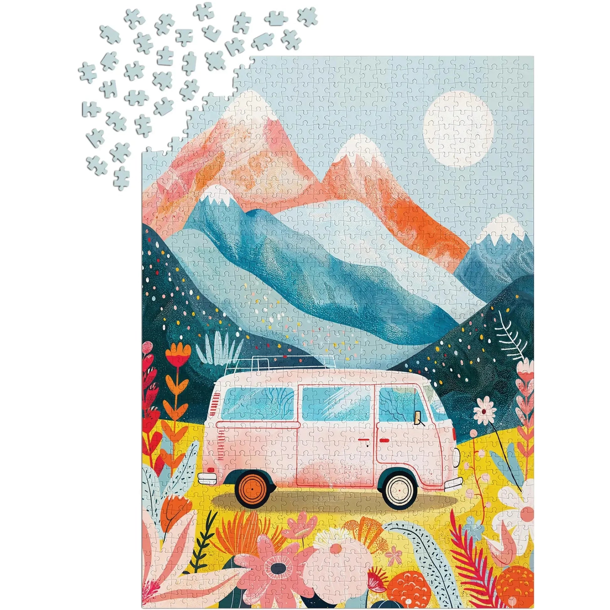 Mountain Journey 1000 Piece Jigsaw Puzzle Enjoy