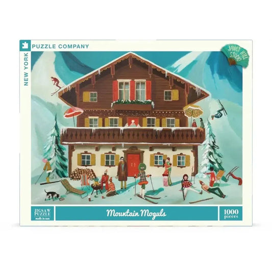 Mountain Moguls 1000 Piece Jigsaw Puzzle NYPC