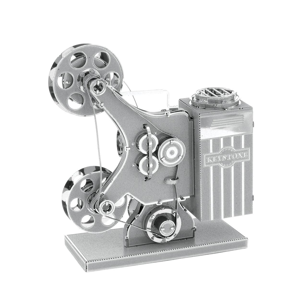 Movie Film Projector 3D Steel Model Kit Metal Earth