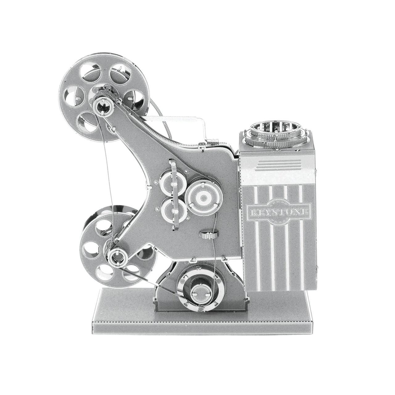 Movie Film Projector 3D Steel Model Kit Metal Earth