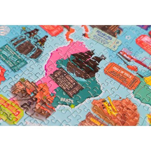 Movie Locations 1000 Piece Jigsaw Puzzle Professor Puzzle