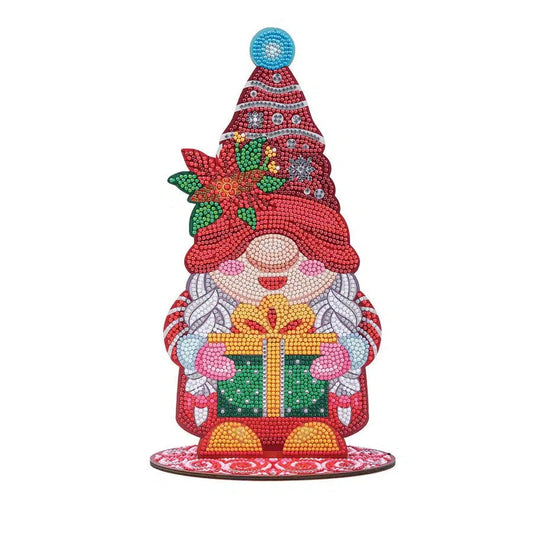 Mrs. Winter Gnome Buddies XL Crystal Art Decoration Kit Craft Buddy