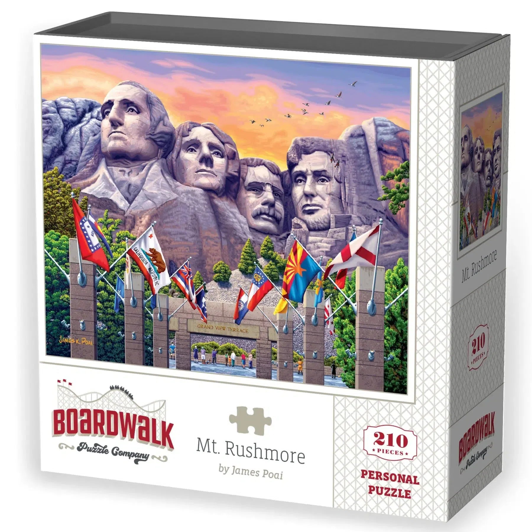 Mt. Rushmore 210 Piece Jigsaw Puzzle Boardwalk