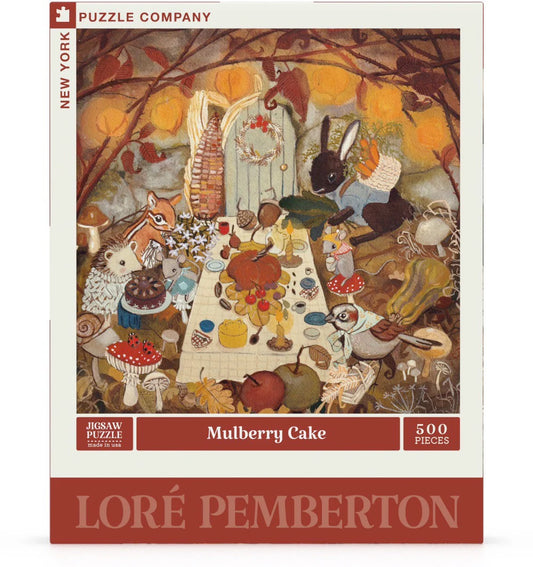 Mulberry Cake by Loré Pemberton 500 Piece Jigsaw Puzzle NYPC