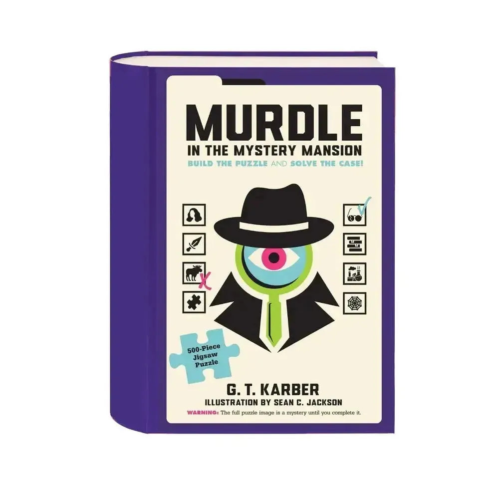 Murdle In the Mystery Mansion 500 Piece Jigsaw Game Puzzle Chronicle