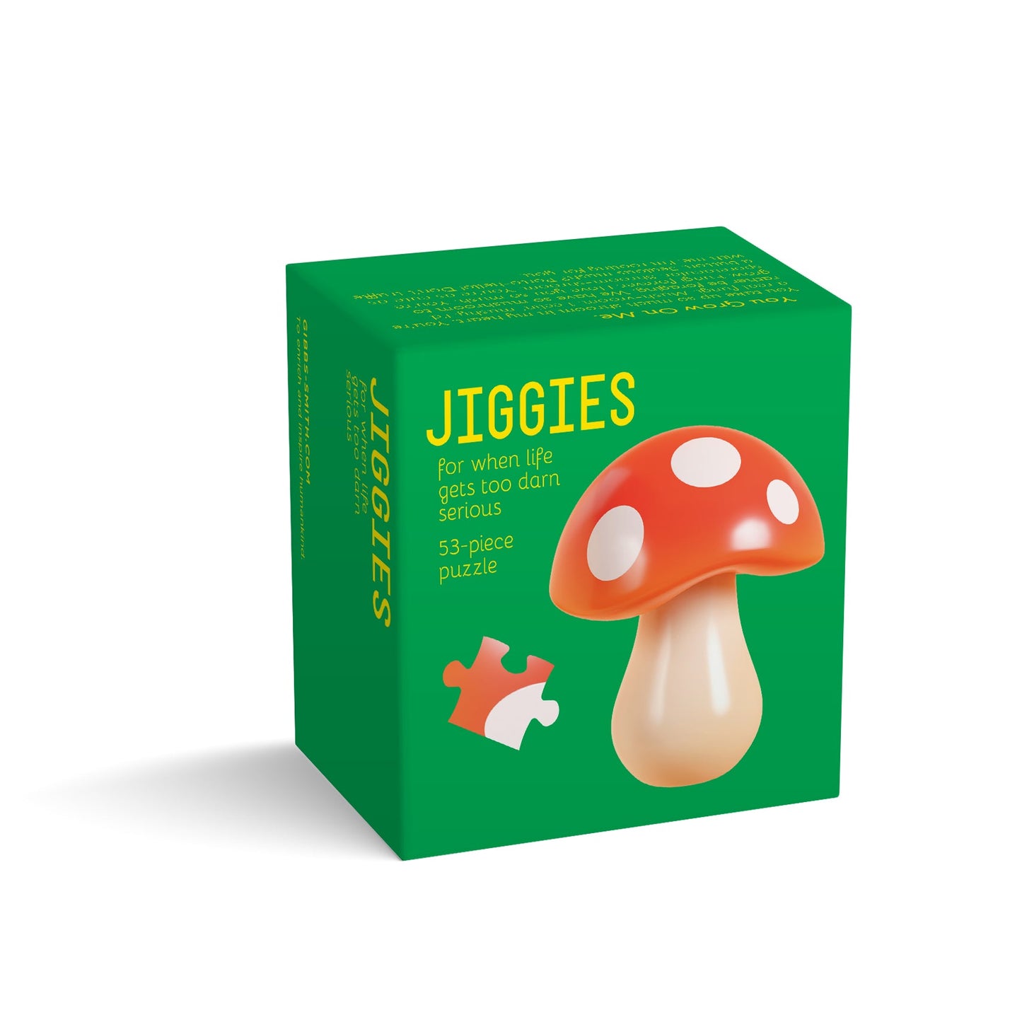 Mushroom 53 Piece Mini Jigsaw Puzzle Gibbs Smith