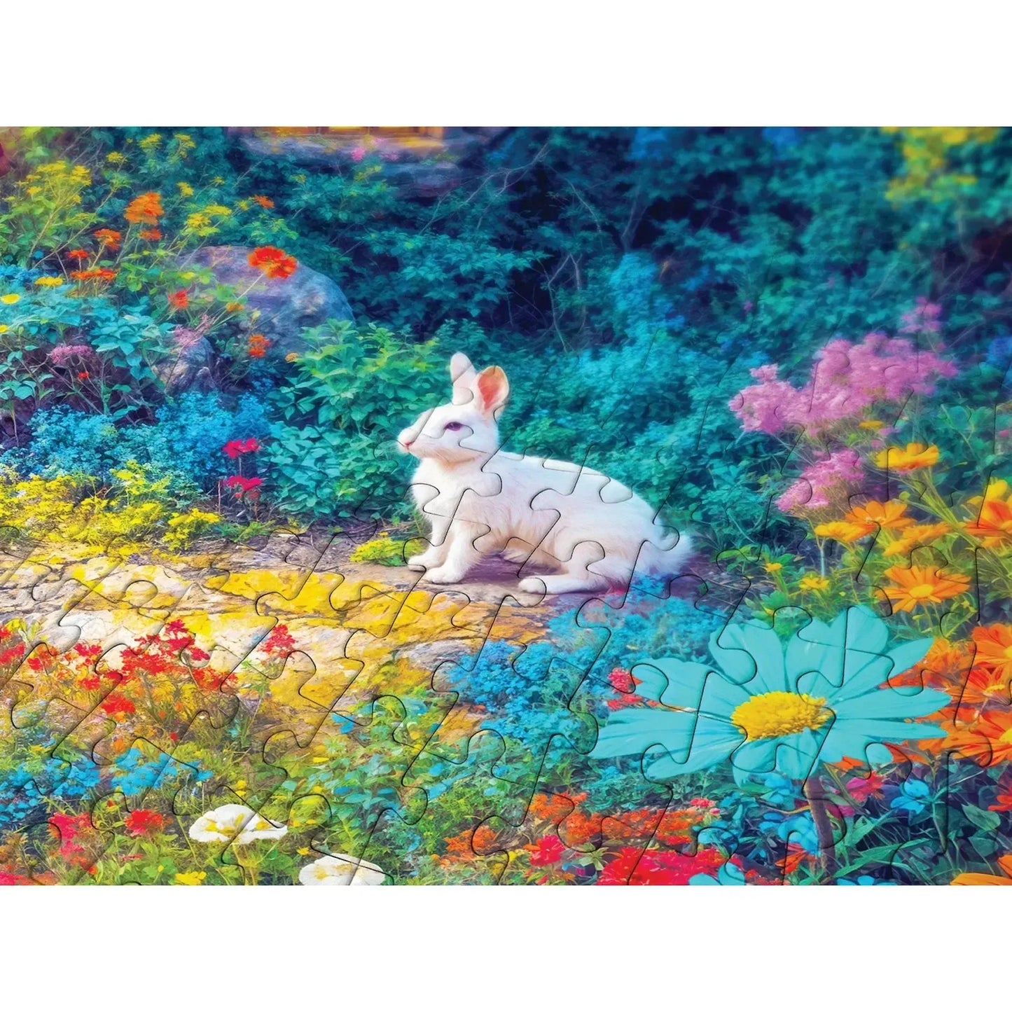 Mushroom Cottage 1000 Piece Jigsaw Puzzle Enjoy
