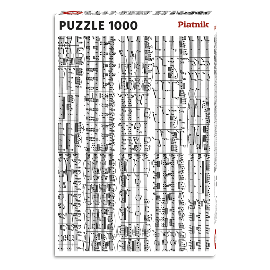 Musical Notes 1000 Piece Jigsaw Puzzle Piatnik