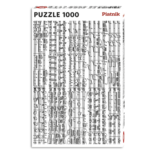 Musical Notes 1000 Piece Jigsaw Puzzle Piatnik