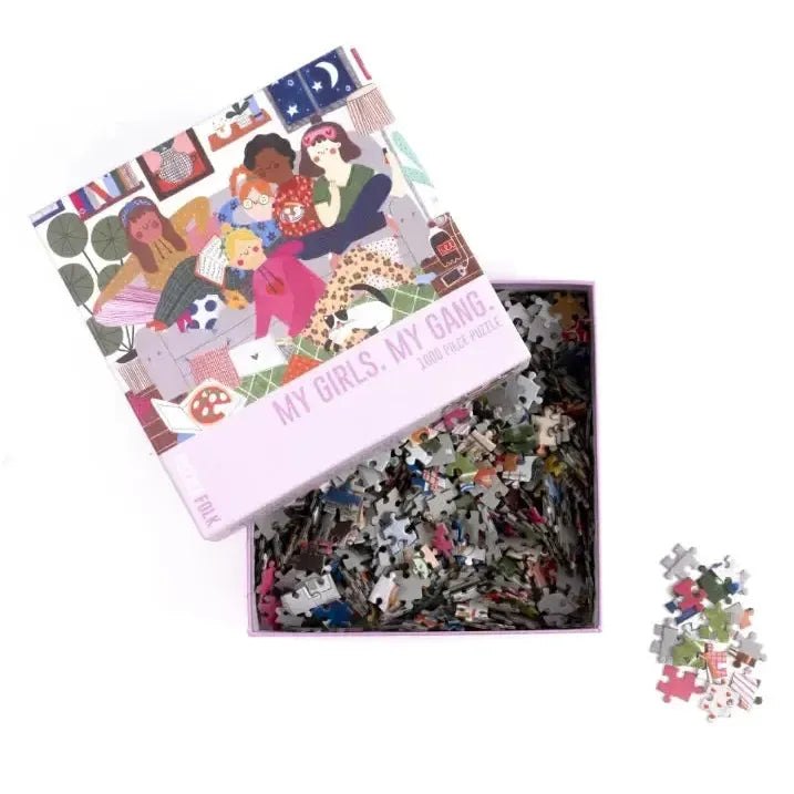 My Girls. My Gang. 1000 Piece Jigsaw Puzzle PuzzleFolk