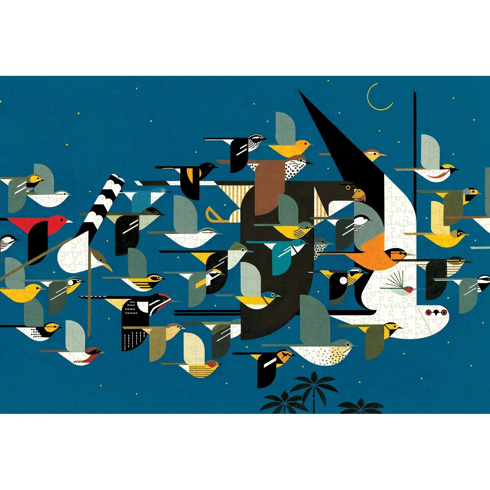 Mystery of the Missing Migrants 1000 Piece Jigsaw Puzzle Pomegranate