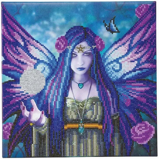 Mystic Aura Crystal Art Framed Canvas Kit Craft Buddy