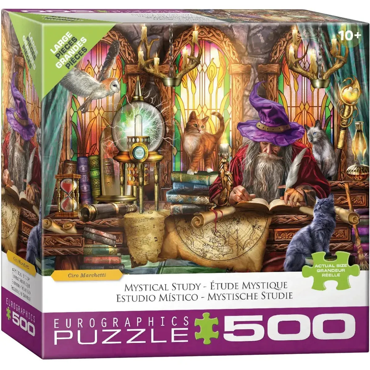 Mystical Study 500 Piece Jigsaw Puzzle Eurographics