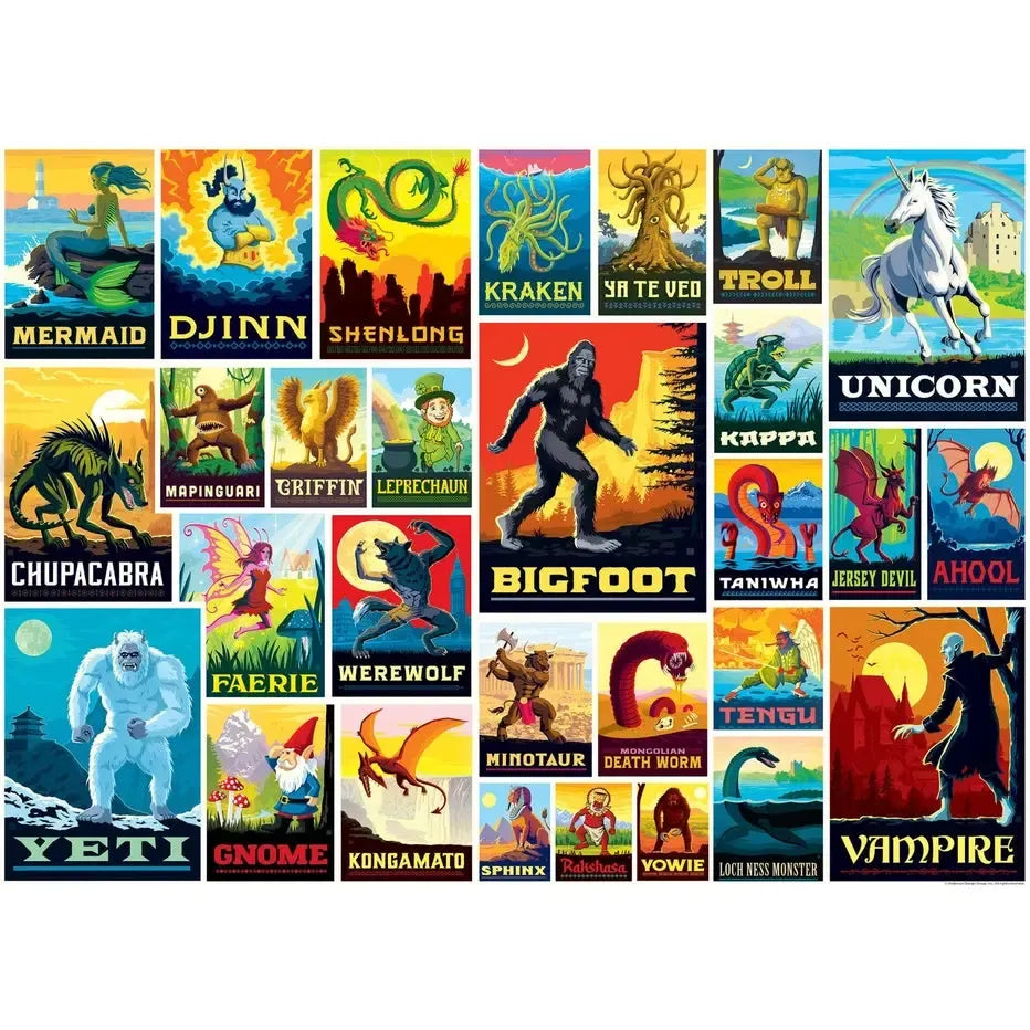 Mythical Creatures by Anderson Design 1000 Piece Jigsaw Puzzle MasterPieces