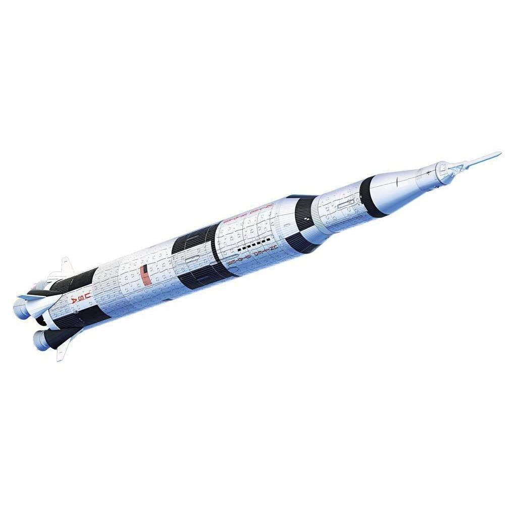 NASA Apollo Saturn V Rocket 504 Piece 3D Jigsaw Puzzle Ravensburger