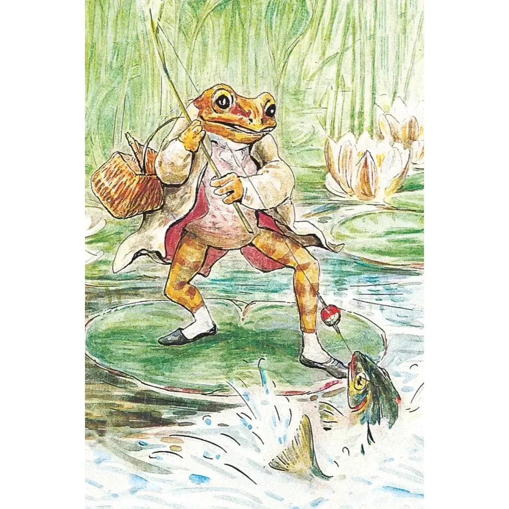 Mr. Jeremy Fisher Peter Rabbit 20 Piece Mini Jigsaw Puzzle NYPC