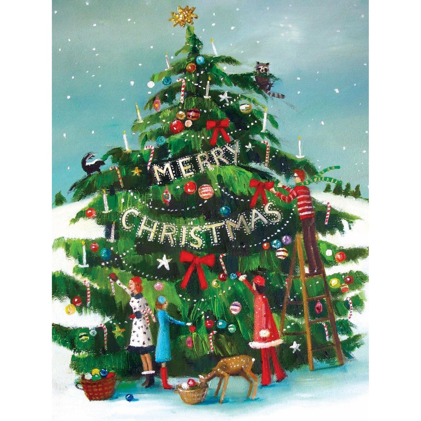 The Peppermint Family 1000 Piece Jigsaw Puzzle NYPC