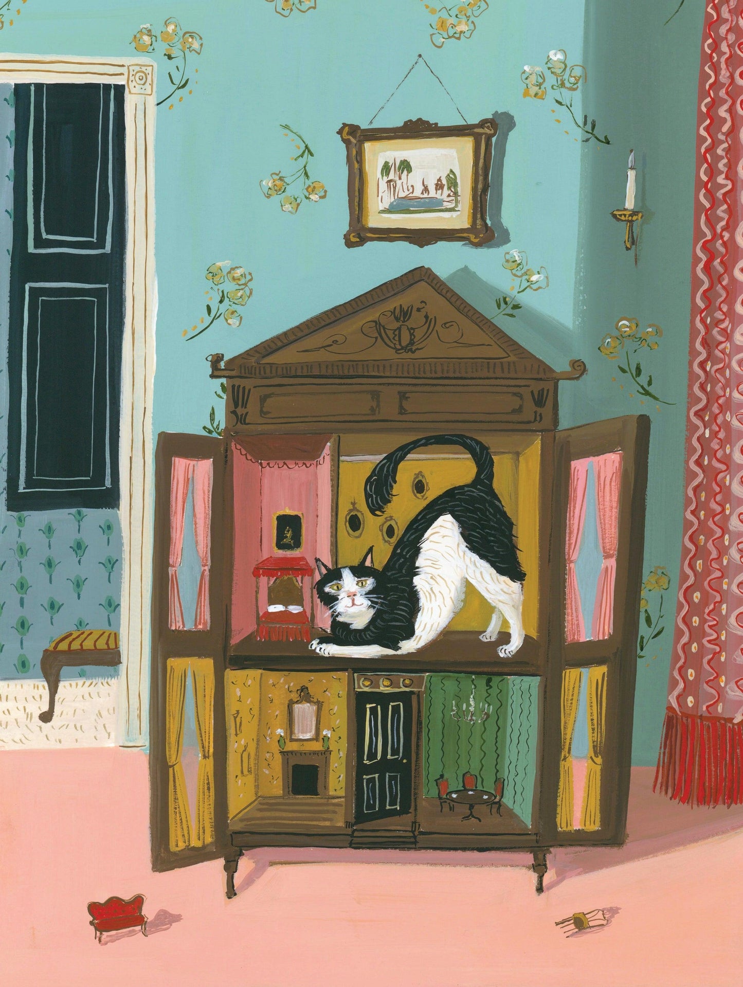 The New Tenant by Janet Hill 750 Piece Jigsaw Puzzle NYPC