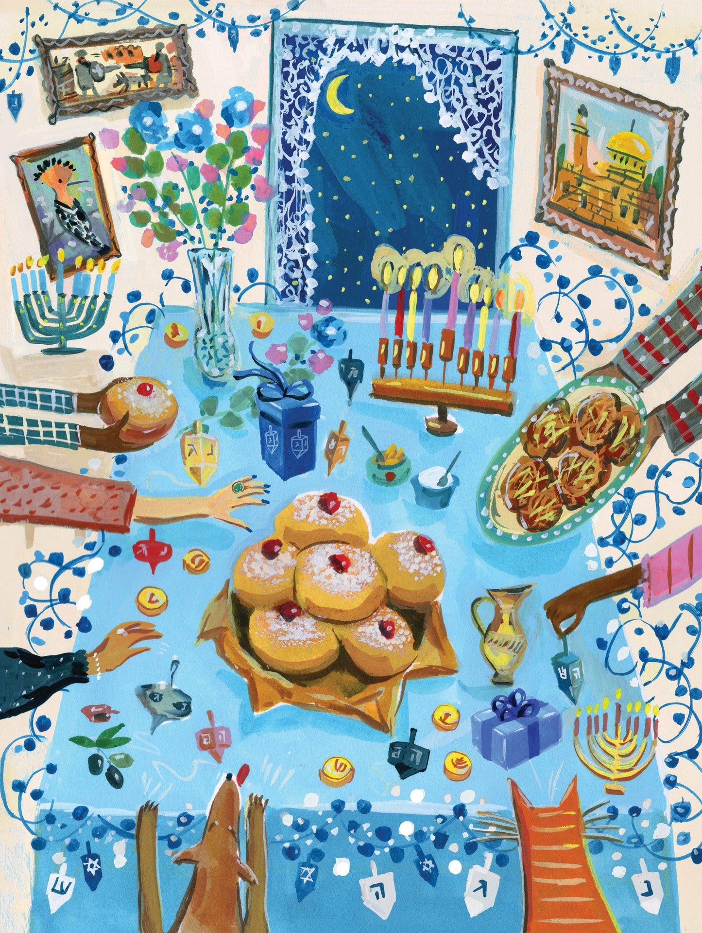 Festival of Lights by Jenny Kroik 1000 Piece Jigsaw Puzzle NYPC