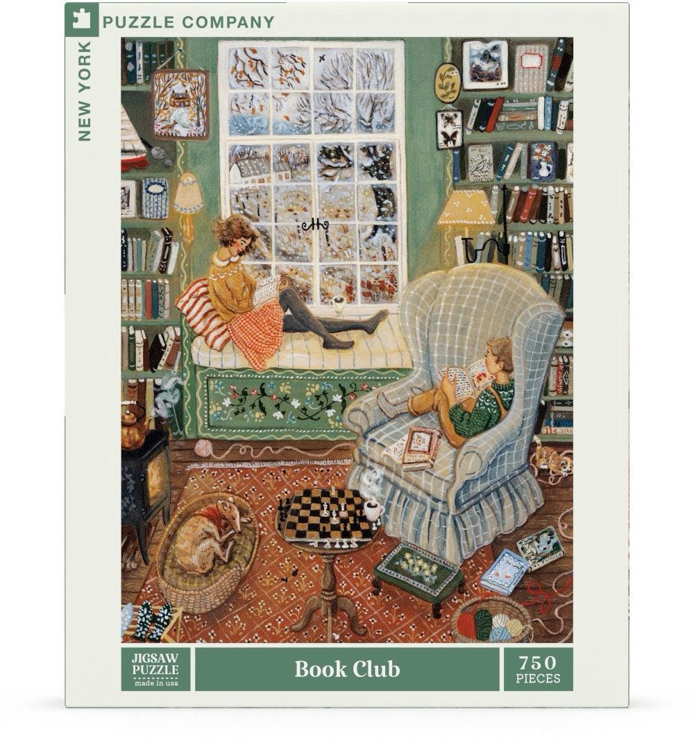 Book Club by Loré Pemberton 750 Piece Jigsaw Puzzle NYPC