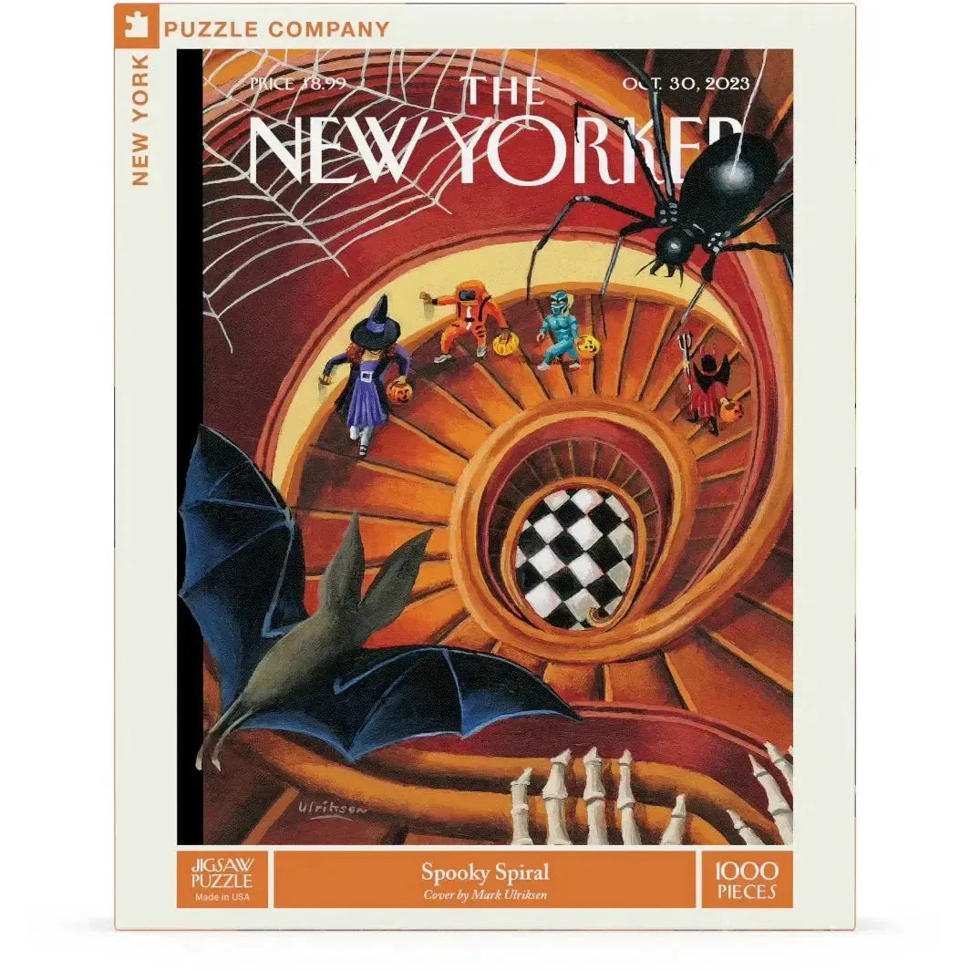 Spooky Spiral 1000 Piece Jigsaw Puzzle NYPC