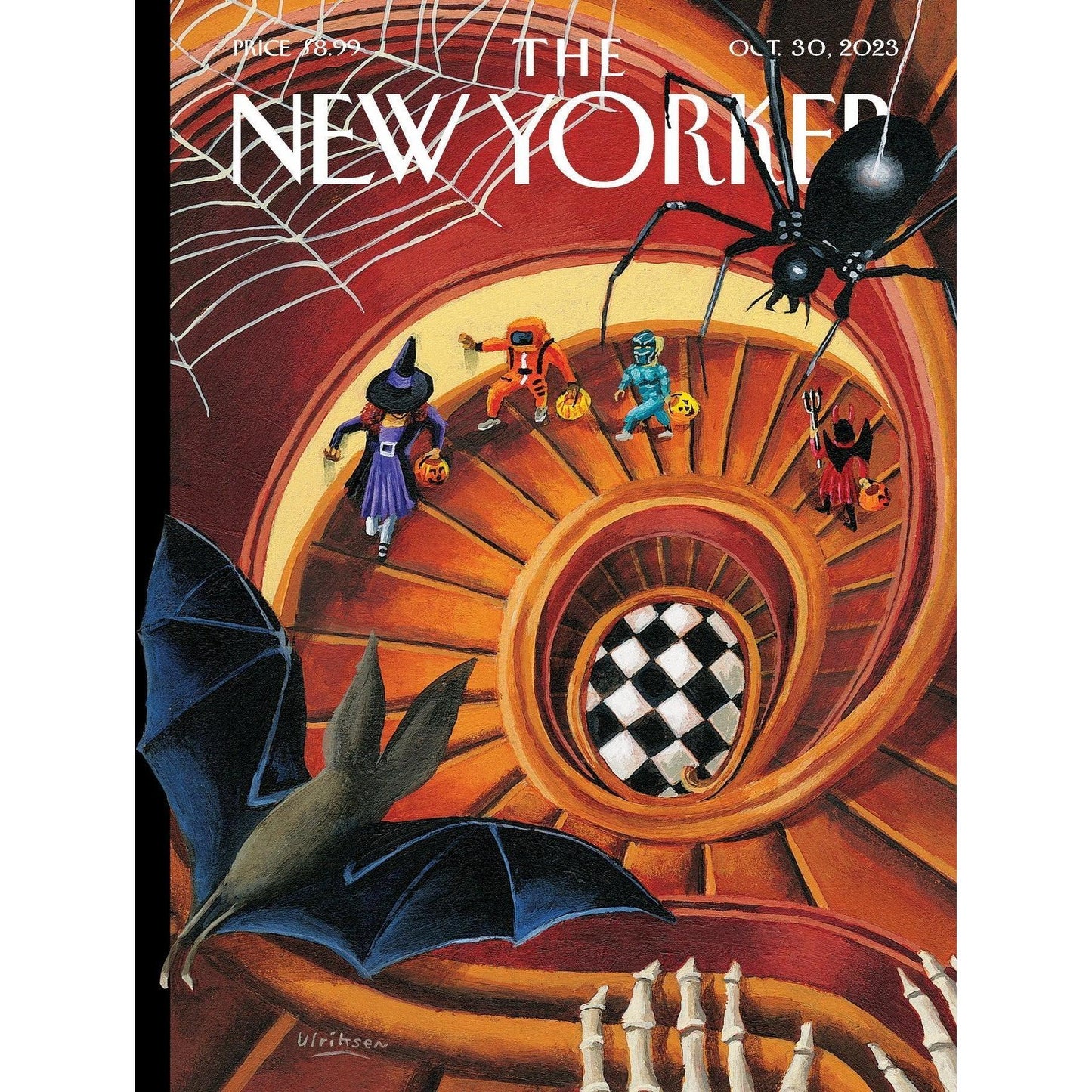 Spooky Spiral 1000 Piece Jigsaw Puzzle NYPC