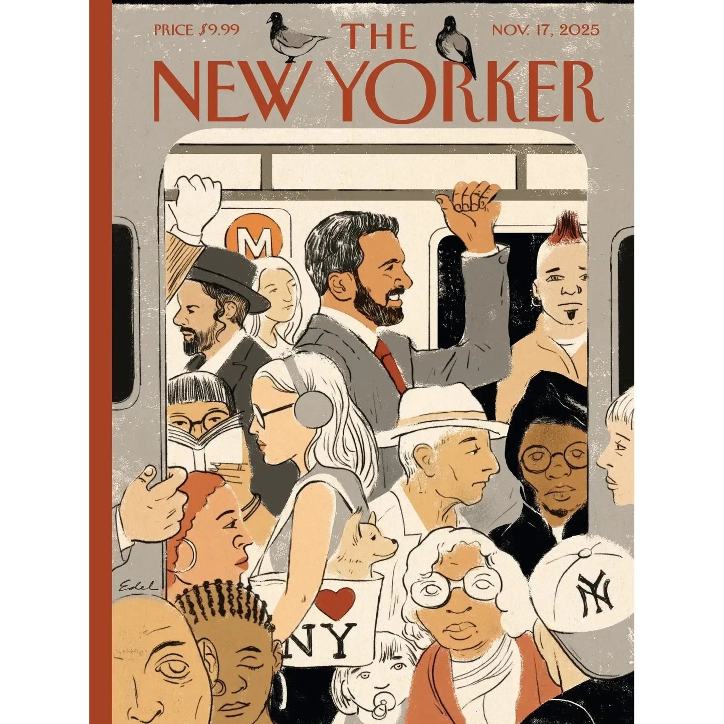 Next Stop Spring The New Yorker 500 Piece Jigsaw Puzzle NYPC