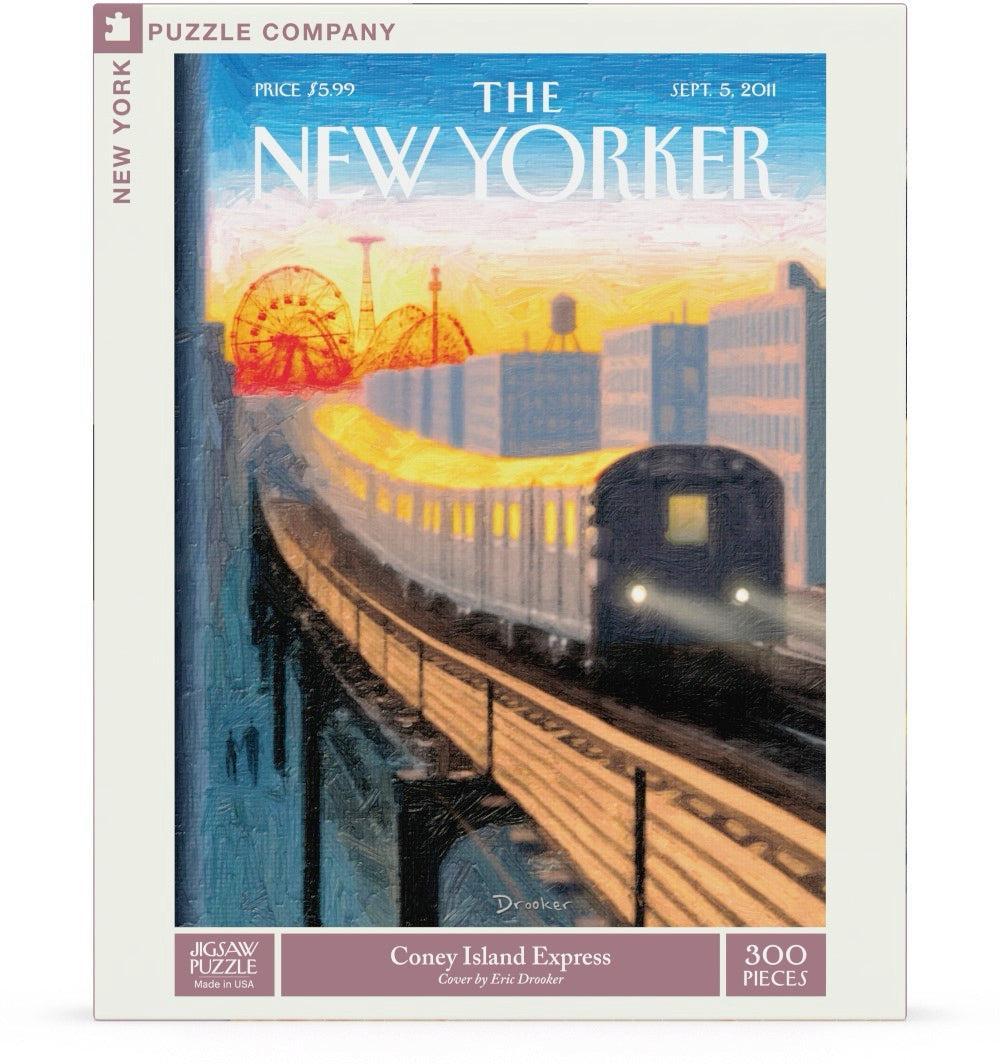 Coney Island Express The New Yorker 300 Piece Jigsaw Puzzle NYPC