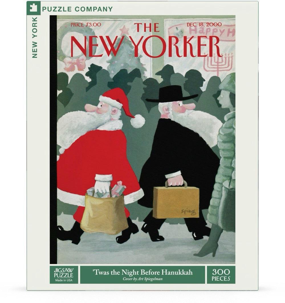 'Twas the Night Before Hanukkah The New Yorker 300 Piece Jigsaw Puzzle NYPC