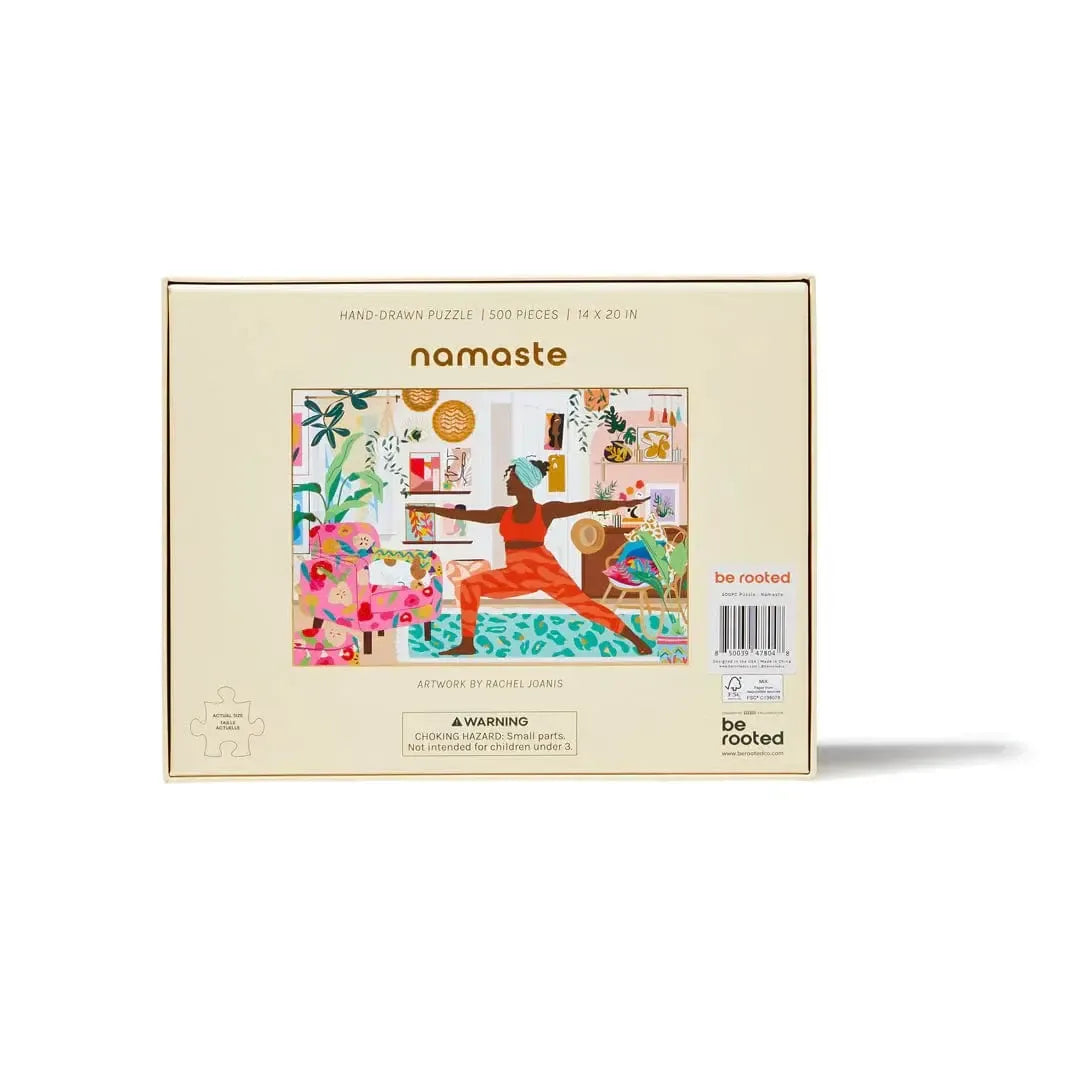 Namaste 500 Piece Soft Touch Jigsaw Puzzle Be Rooted