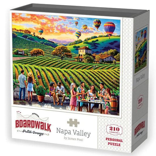 Napa Valley 210 Piece Jigsaw Puzzle Boardwalk