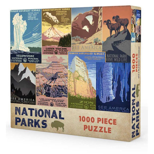 National Parks 1000 Piece Jigsaw Puzzle Gibbs Smith