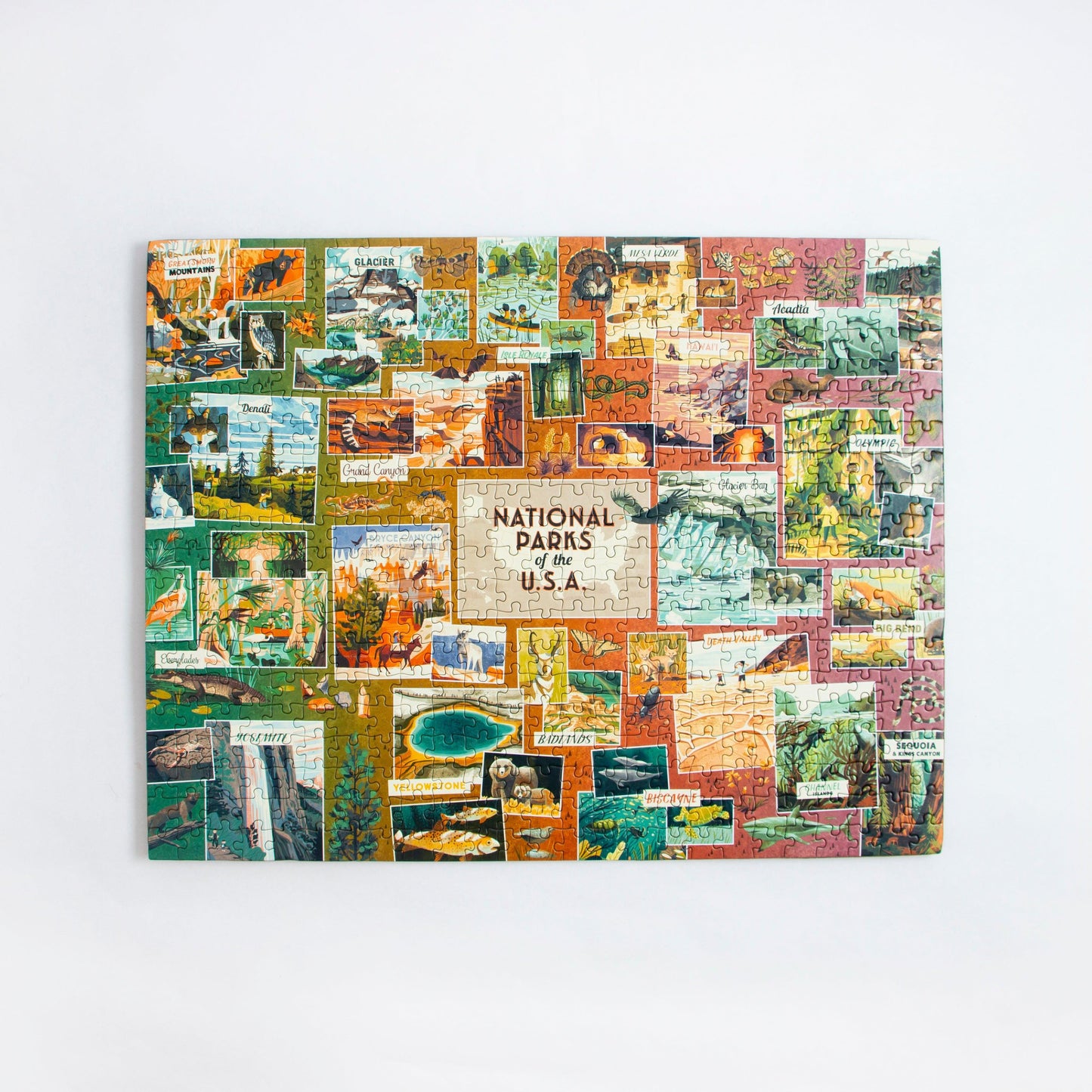 National Parks of the USA 500 Piece Jigsaw Puzzle Kaddo