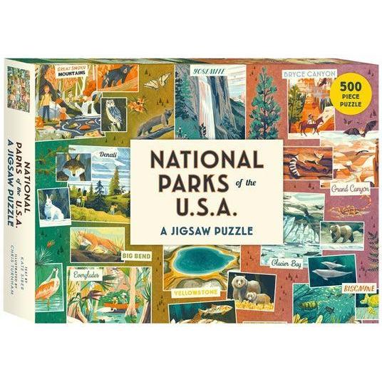 National Parks of the USA 500 Piece Jigsaw Puzzle Kaddo