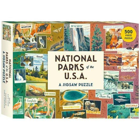 National Parks of the USA 500 Piece Jigsaw Puzzle Kaddo