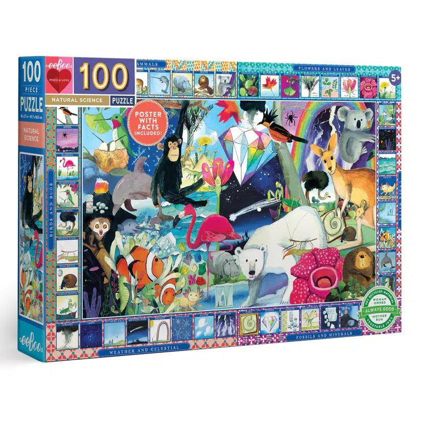 Natural Science 100 Piece Jigsaw Puzzle eeBoo