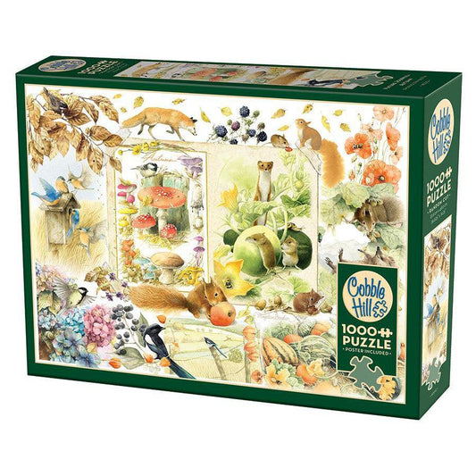 Nature Journal Autumn 1000 Piece Jigsaw Puzzle Cobble Hill