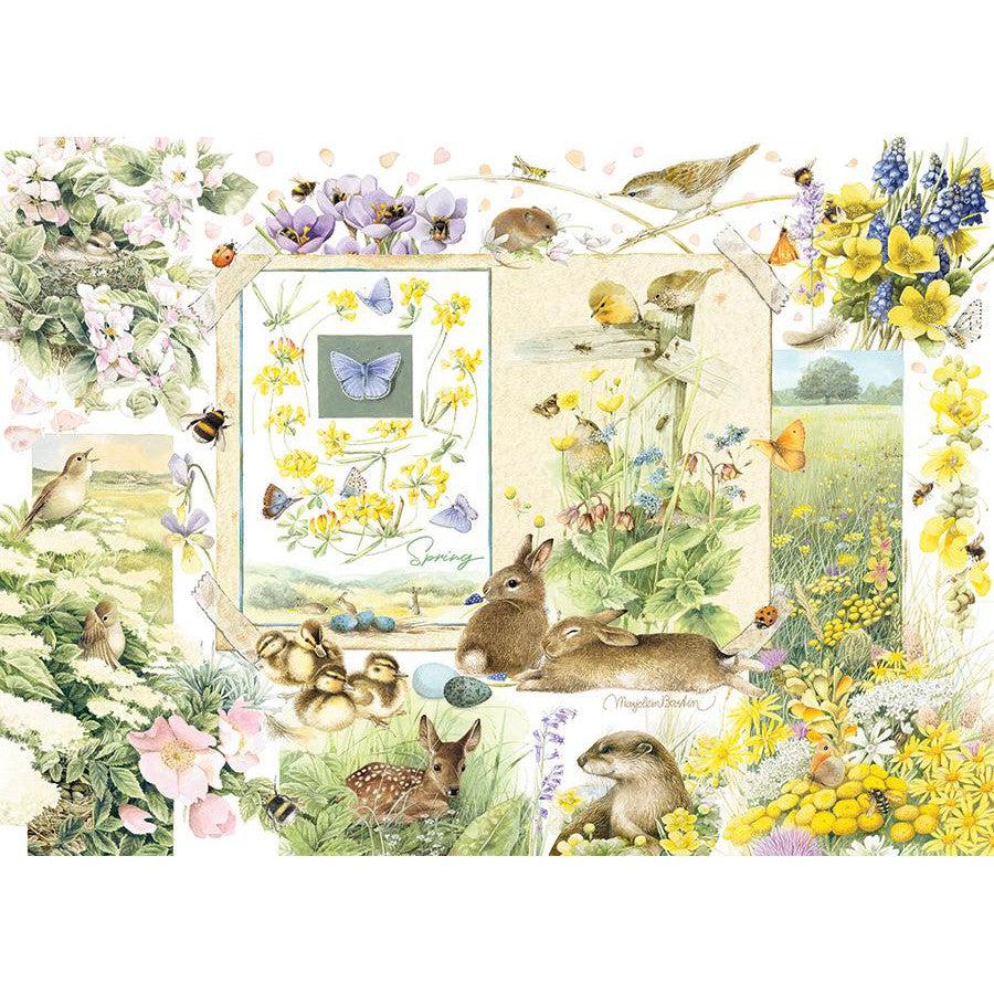 Nature Journal Spring 1000 Piece Jigsaw Puzzle Cobble Hill