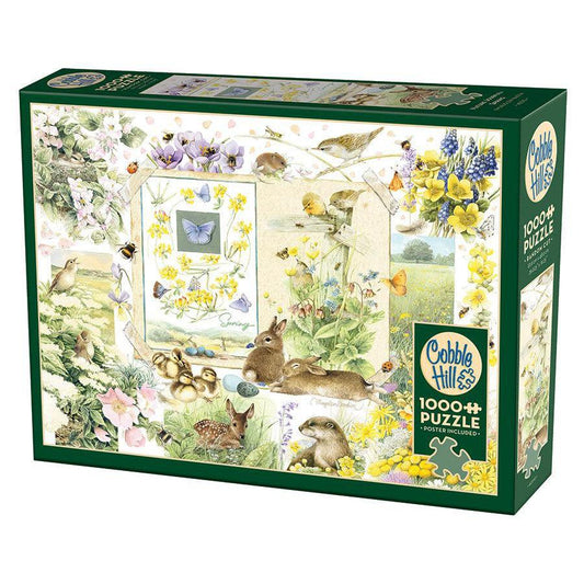 Nature Journal Spring 1000 Piece Jigsaw Puzzle Cobble Hill