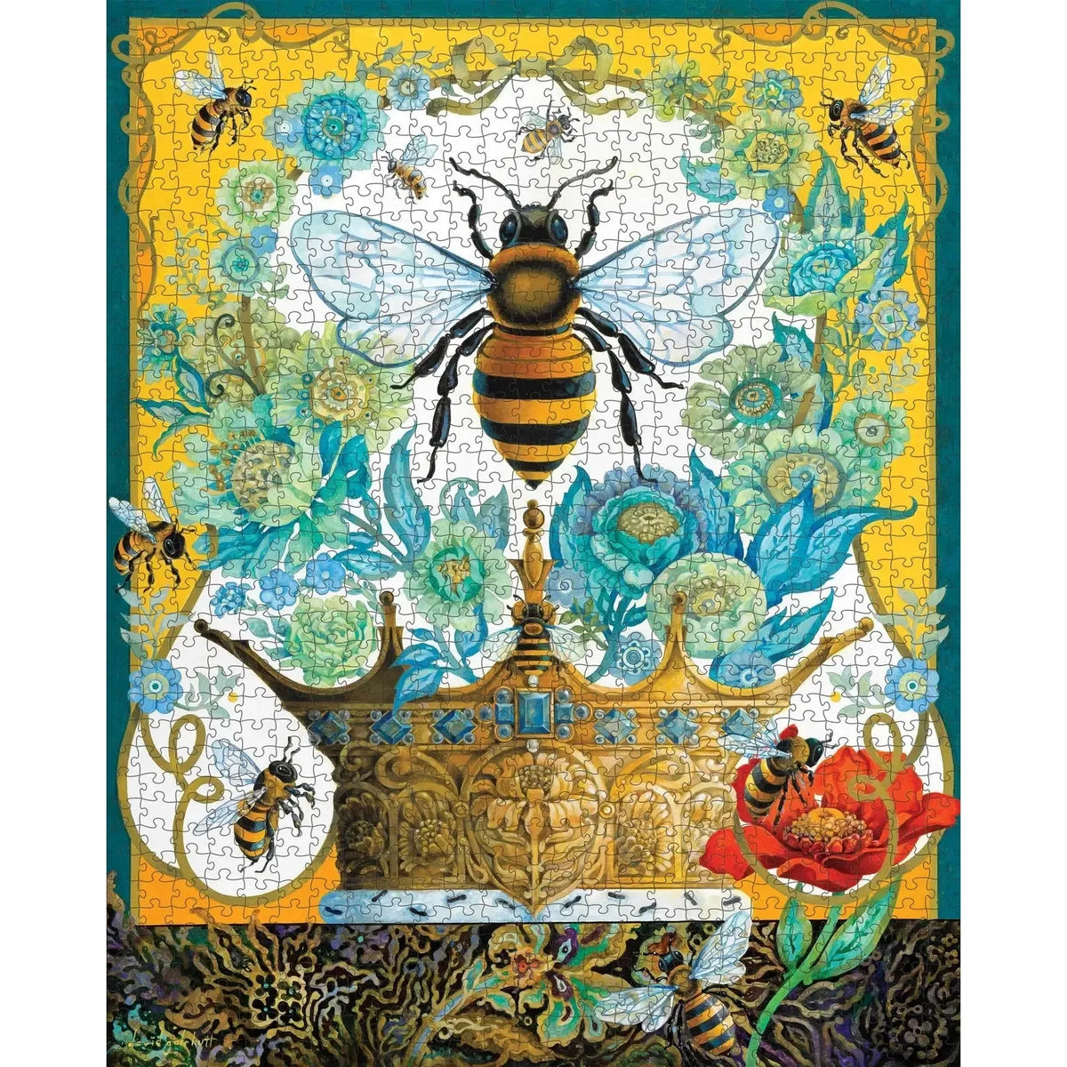 Nature's Crowning Glory by D. Galchutt 1000 Piece Jigsaw Puzzle Pomegranate