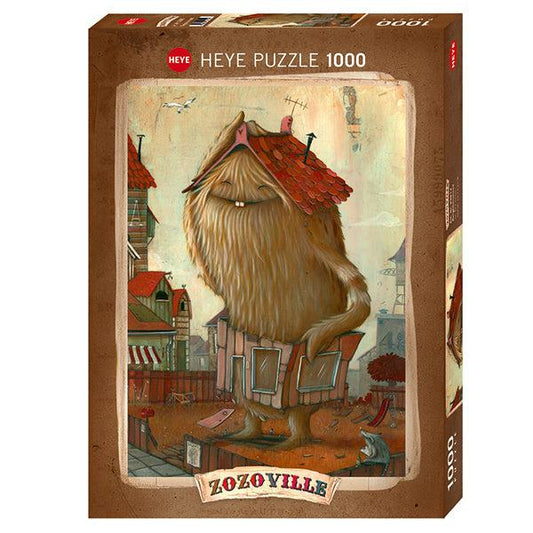 Neighbourhood Zozoville 1000 Piece Jigsaw Puzzle Heye