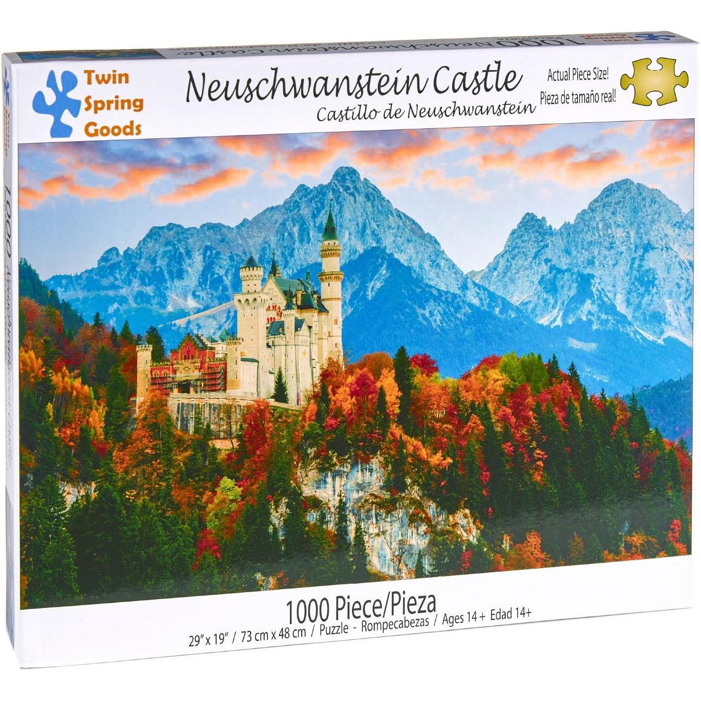 Neuschwanstein Castle 1000 Piece Jigsaw Puzzle Twin Spring