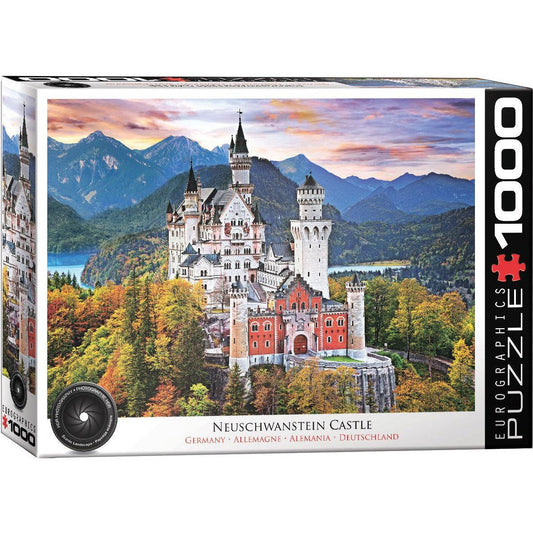 Neuschwanstein Castle Germany 1000 Piece Jigsaw Puzzle Eurographics