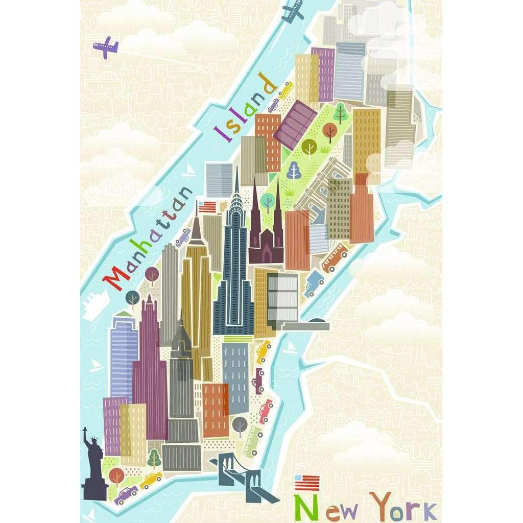 New York 99 Piece Mini Jigsaw Puzzle Ravensburger