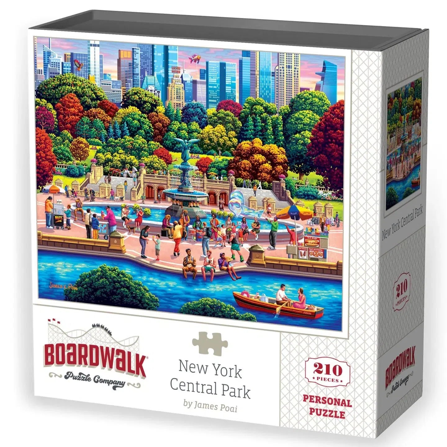 New York Central Park 210 Piece Jigsaw Puzzle Boardwalk