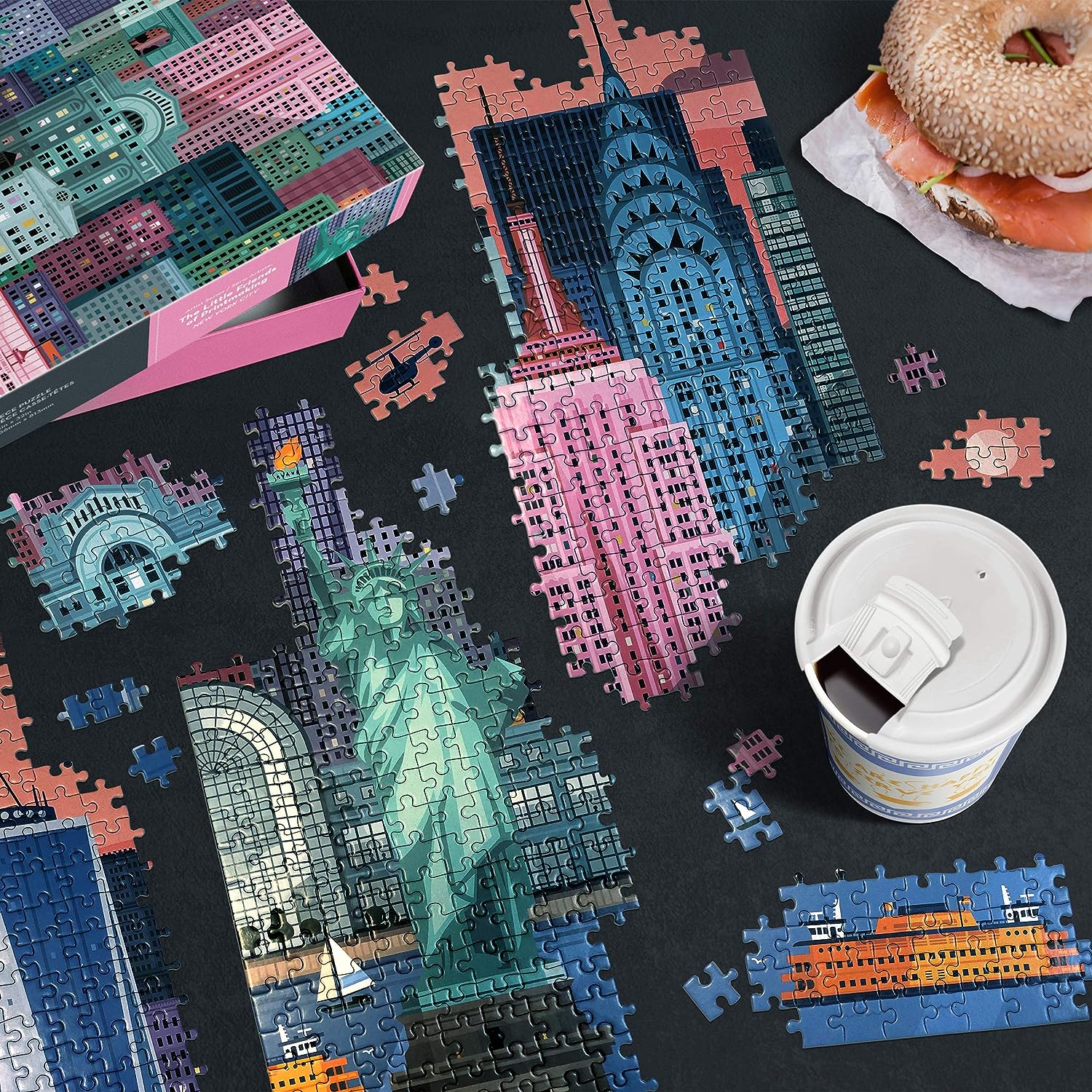 New York City 1000 Piece Jigsaw Puzzle Fred