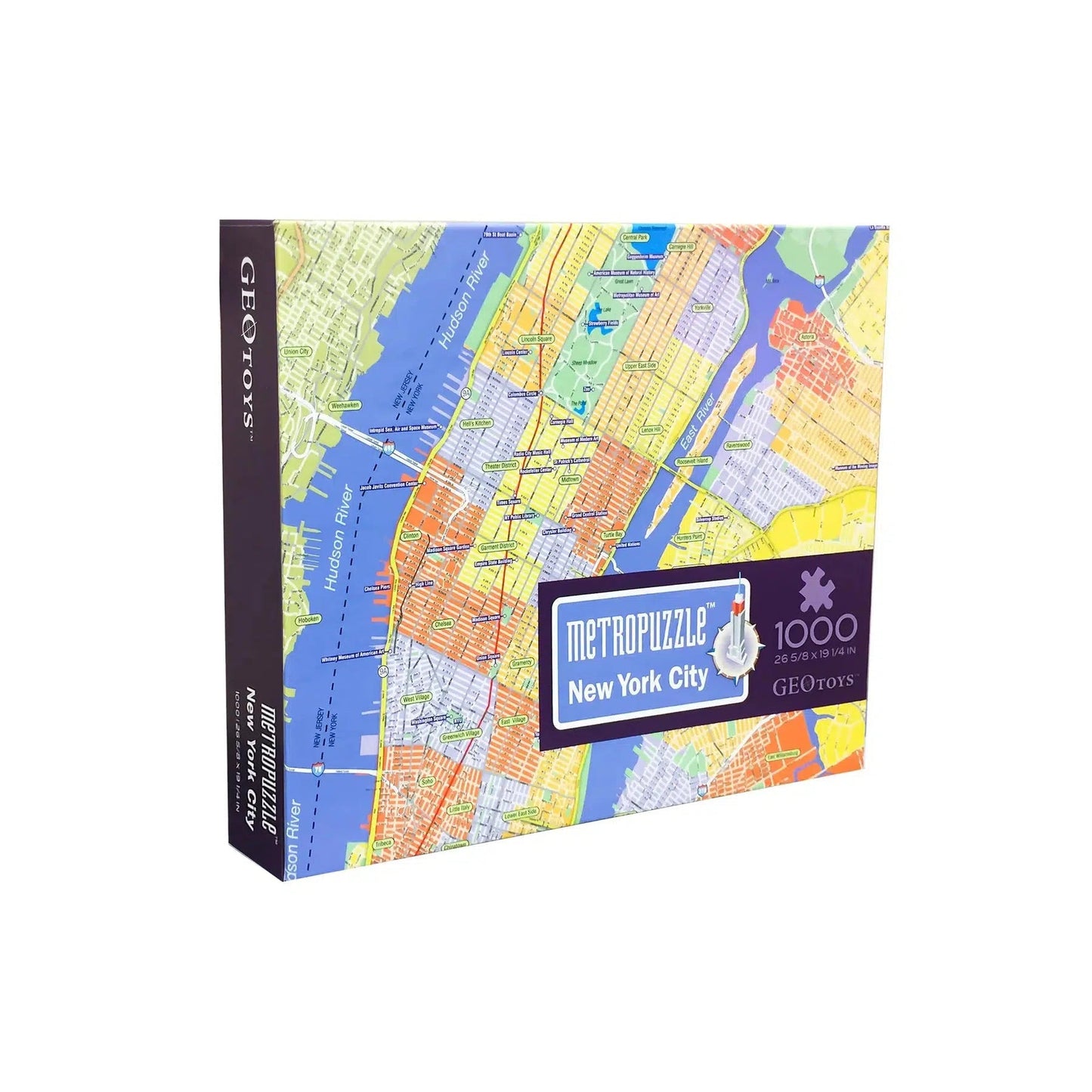 New York City Metropuzzle 1000 Piece Jigsaw Puzzle Geotoys